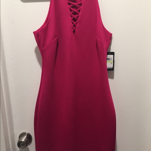 Guess Dresses & Skirts - GUESS Los Angeles bodycon dress pink